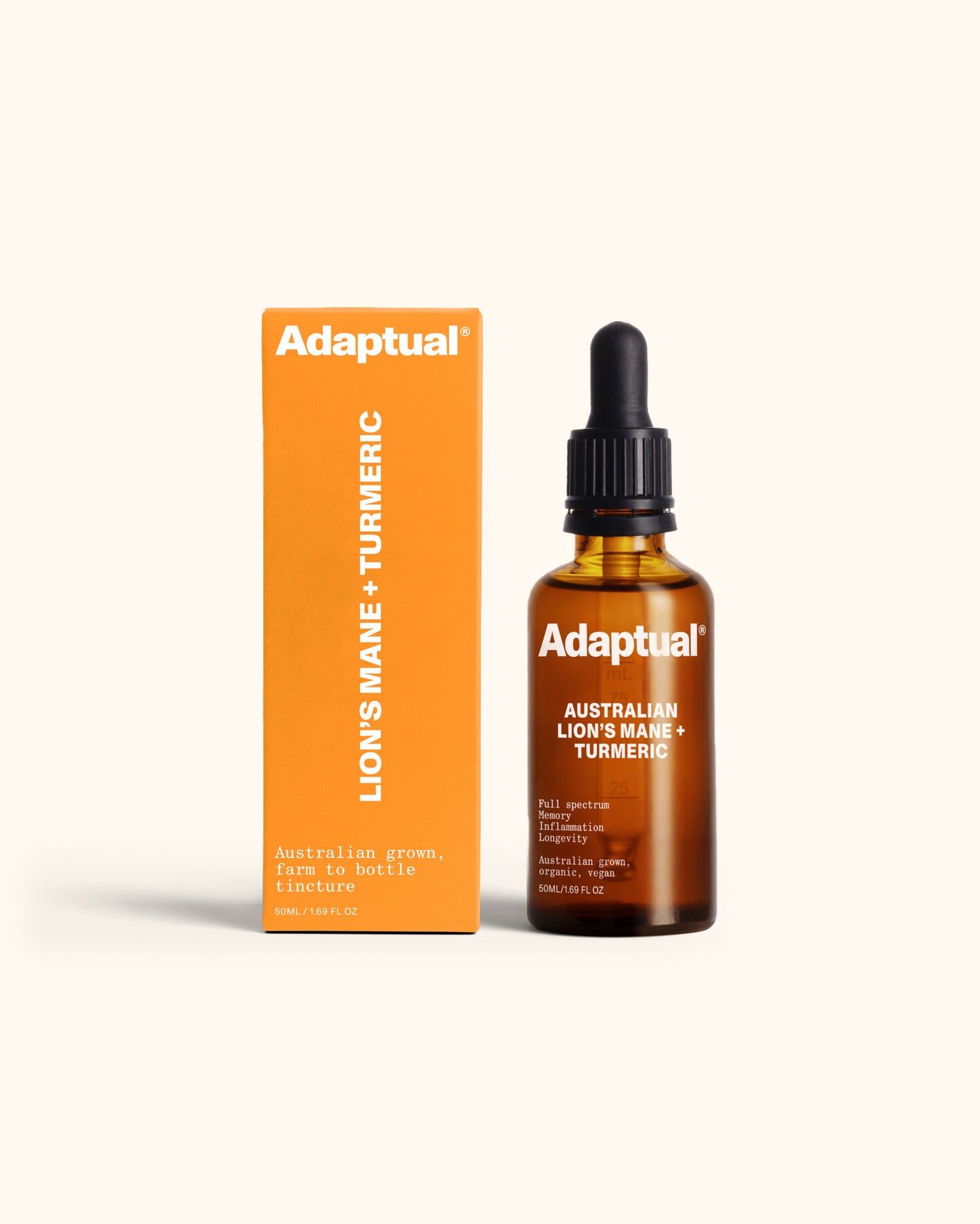 Australian Grown Lion's Mane + Turmeric Tincture