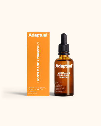 Australian Grown Lion's Mane + Turmeric Tincture