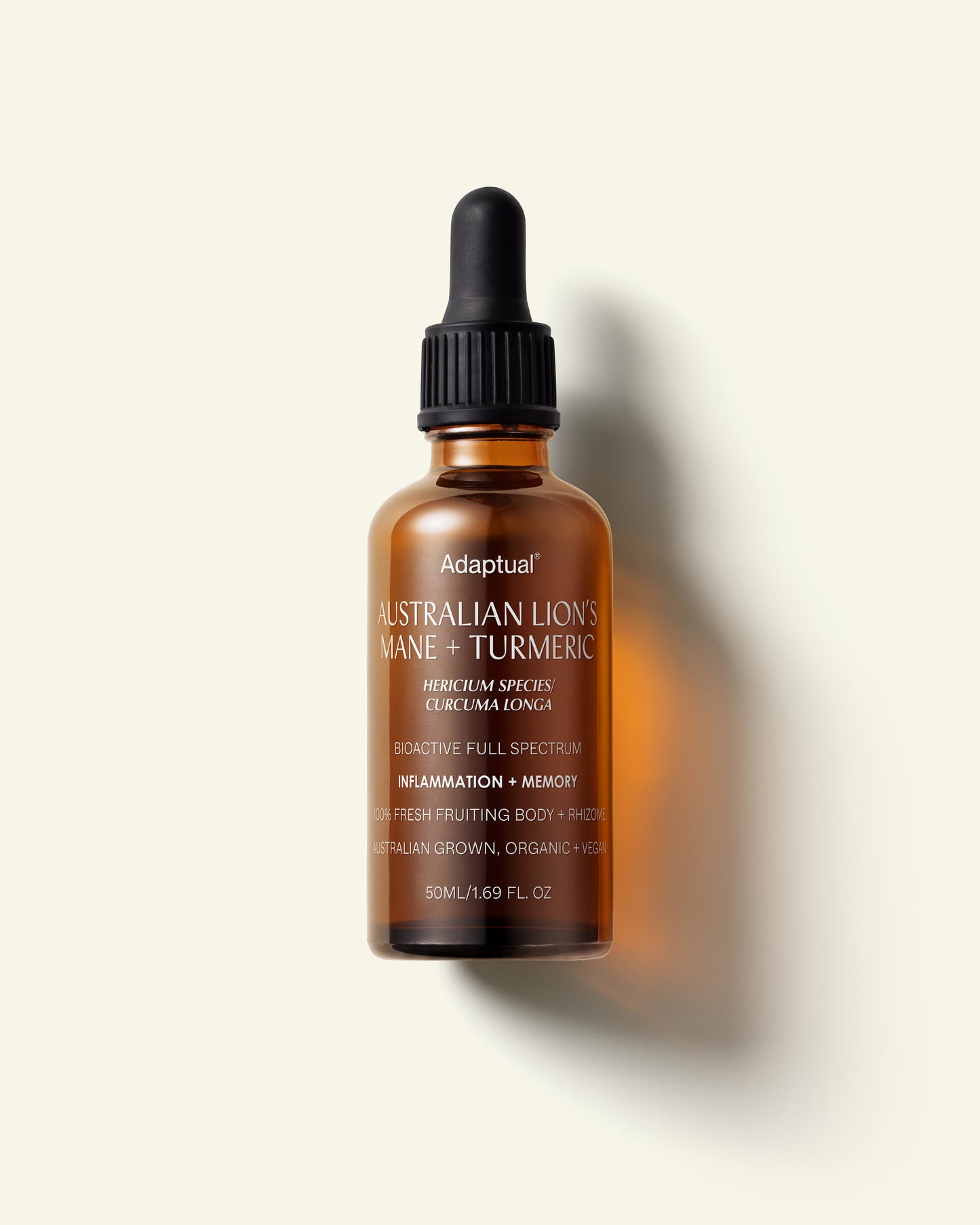 Australian Grown Lion's Mane + Turmeric Tincture - Returning September